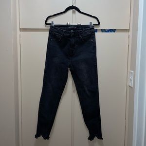 Wild Fable High Rise Skinny Black Denim Jeans size 10 (L)